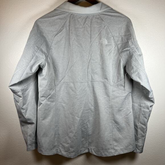 The North Face Women’s Windwall Grey Zip Up Hoodie Jacket size large - Picture 8 of 12